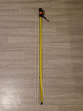 Long collier de perles 75cm