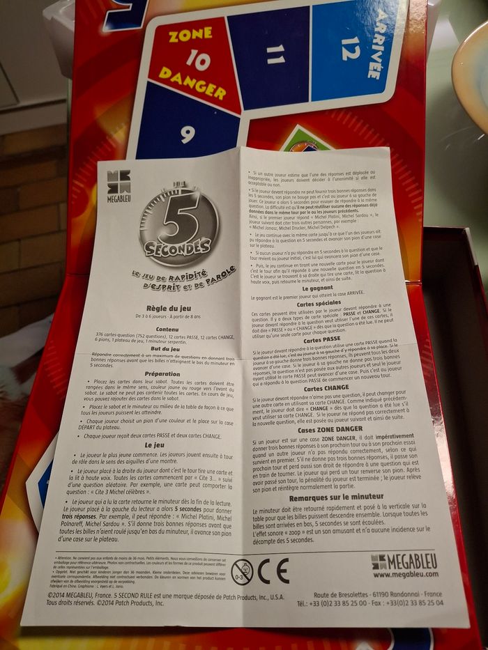 Jeux de société 5 secondes neuf - photo numéro 6