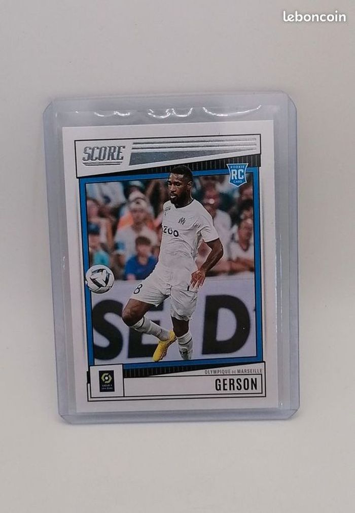 Carte Panini score Ligue 1 2022-23 Rookie Card Gerson n°95.