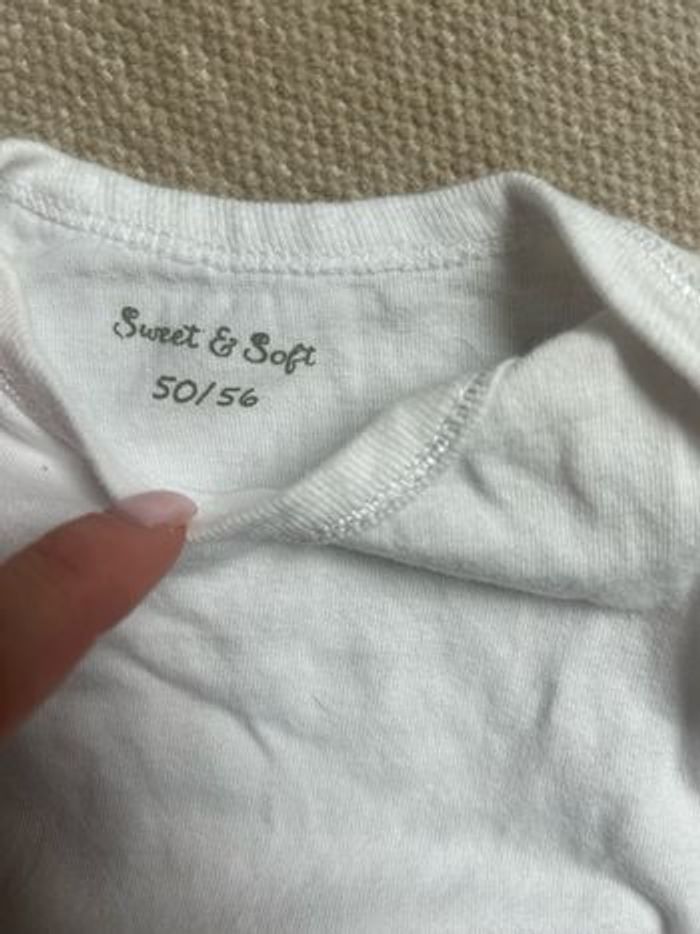 Lot bodies bébé blanc - photo numéro 3