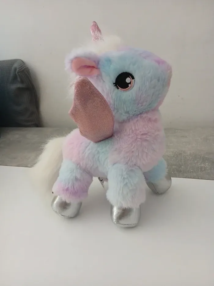 Peluche licorne enfant - photo numéro 2
