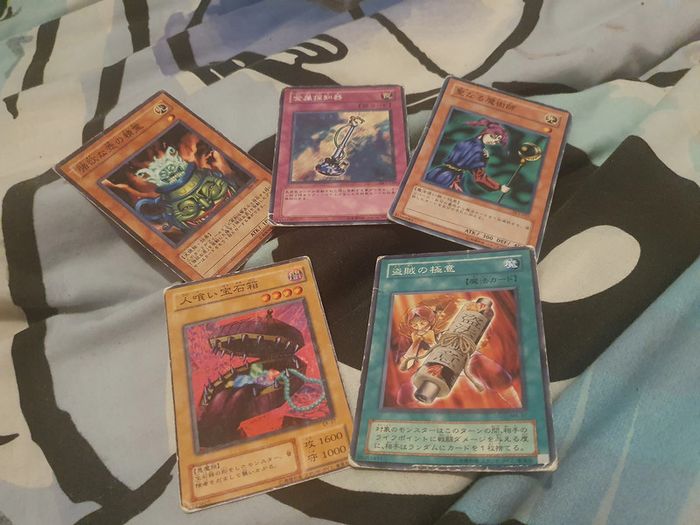 🌸Lots de 5 carte yu gi oh bon état
