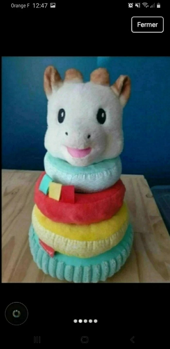 Lot jouets Sophie la girafe 🦒 - photo numéro 2