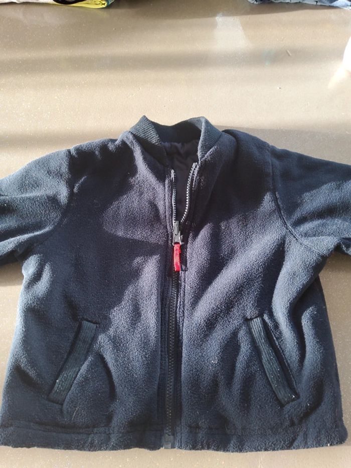 Blouson chaud avec veste amovible et reversible 3 ans - photo numéro 3