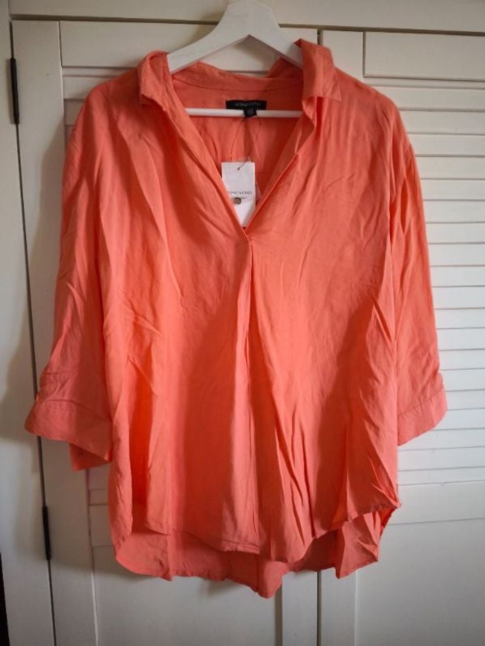 Blouse corail