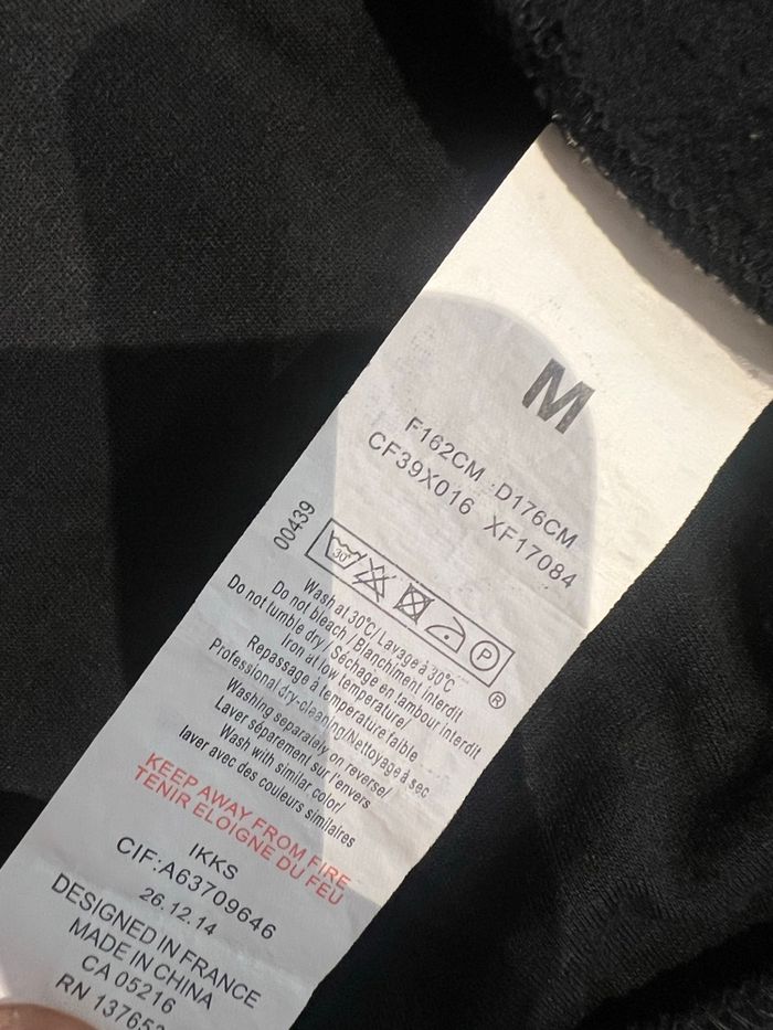 🖤 Veste Zippée IKKS Noire à Paillettes M/38 - photo numéro 4