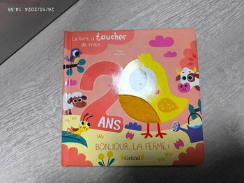 Livre de mes 2 ans toucher