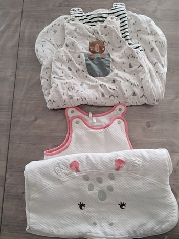 Lot 2 gigoteuses automne/hiver