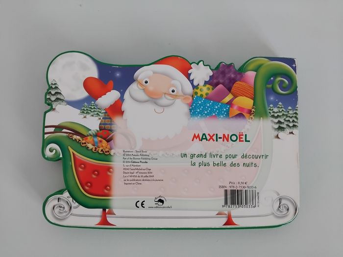 Maxi Noël Livre Traîneau du Père Noël 🎅 - photo numéro 5