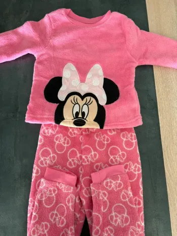 Pyjama 2 pièces rose