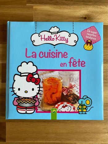 Livre de recettes cuisine hello kitty la cuisine en fête