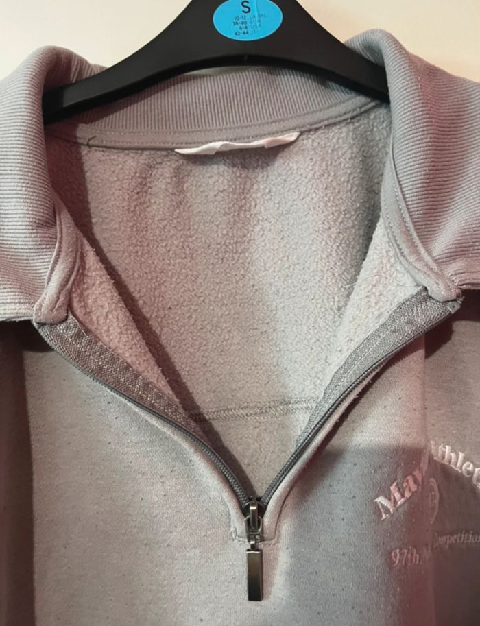 Pull gris - photo numéro 3