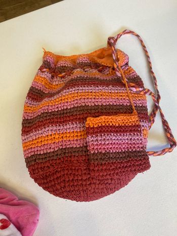 Sac besace + pochette