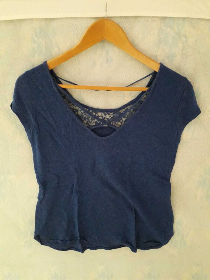 Tee shirt bleu