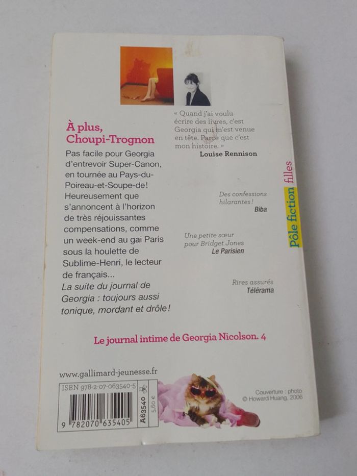 Louise Rennison - A plus Choupi-trognon - photo numéro 2