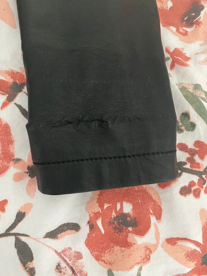 Veste femme en simili cuir - photo numéro 3