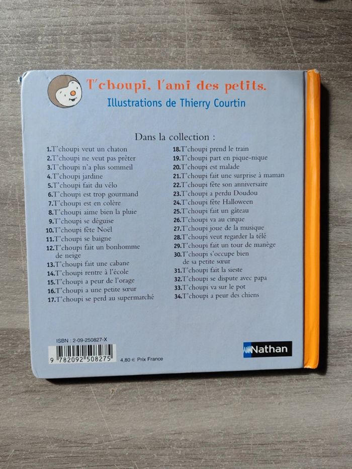 Livre T'choupi a peur des chiens - photo numéro 2