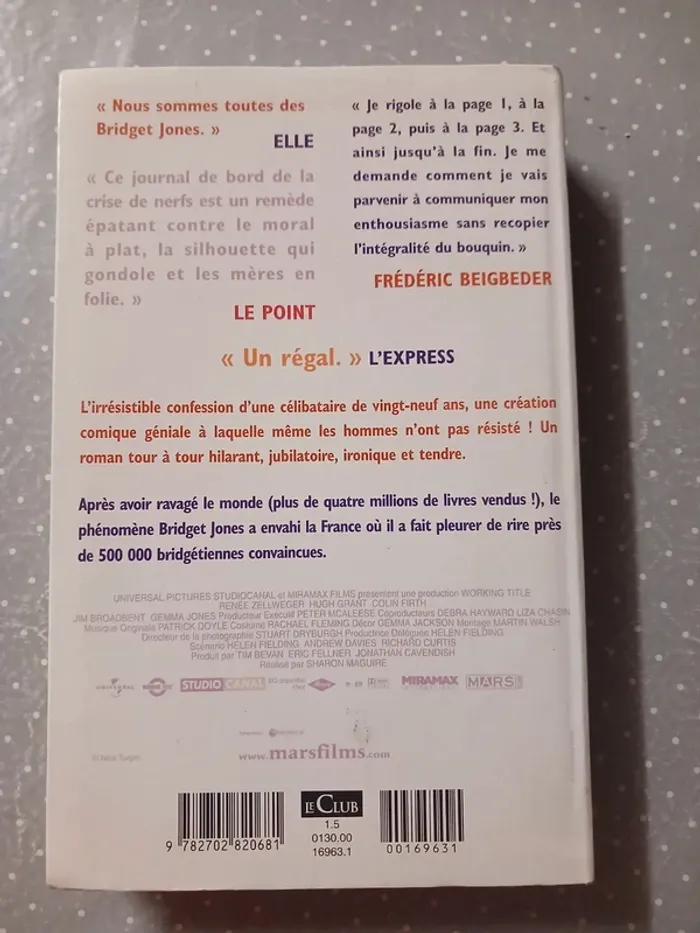 Livre Le journal de Bridget Jones - photo numéro 2