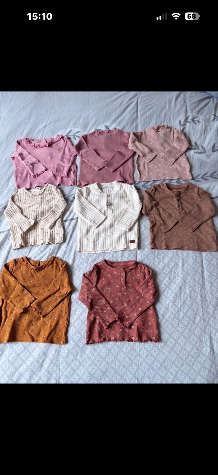 Lot de vêtements fille 6 mois - photo numéro 4