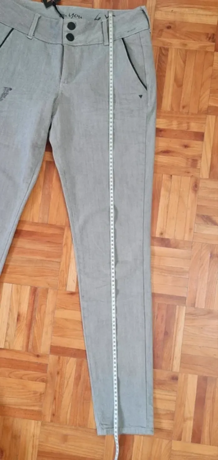 Pantalon femme taille haut On you T40 - photo numéro 14