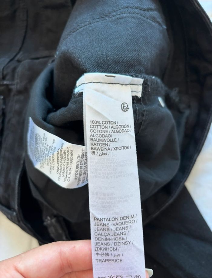 Jean homme noir Regular by Kiabi taille XL/48 L34 – 100% coton – coupe droite - photo numéro 7