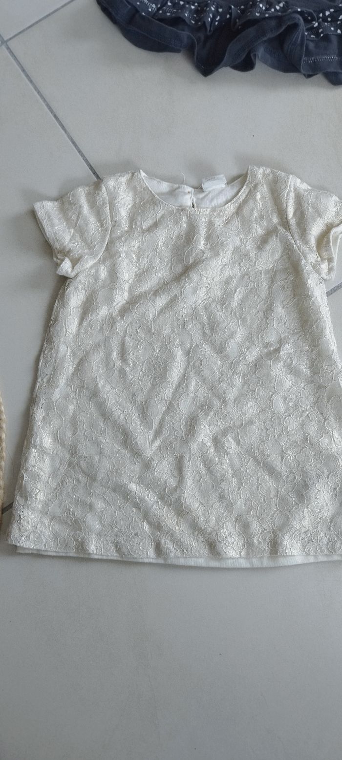 Lot de 3 petites robes 9 mois - photo numéro 2