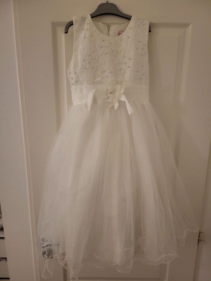 Robe cérémonie 10 ans + gilet + sac à main + serre-tête - photo numéro 6