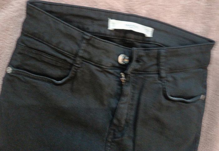 Pantalon a poche mango femme t xs - photo numéro 5