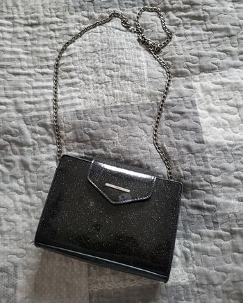 Sac à main en bandoulière pailleté