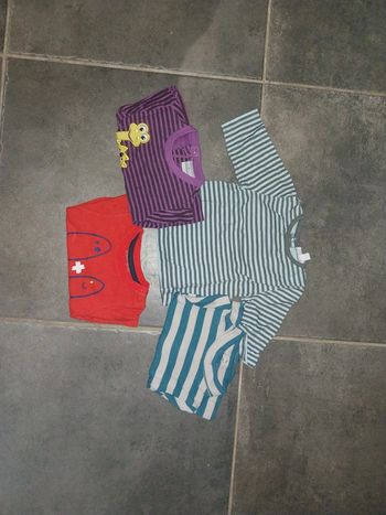 Lot de Tee-shirt manches longues 3 mois