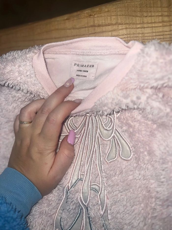 Pyjama Primark 3-4 ans 3 4 bien chaud pour l’hiver pilou tout doux - photo numéro 2