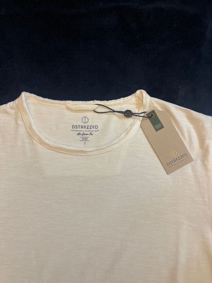 Dstrezzed - Tee-shirt « McQueen » blanc, taille S - photo numéro 2