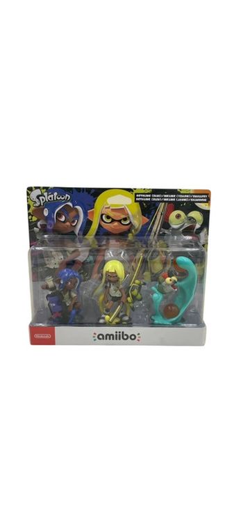 Coffret 3 figurines Nintendo Amiibo Splatoon neuf
