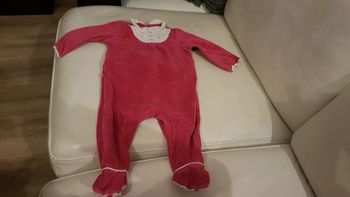 Pyjama velours 12m