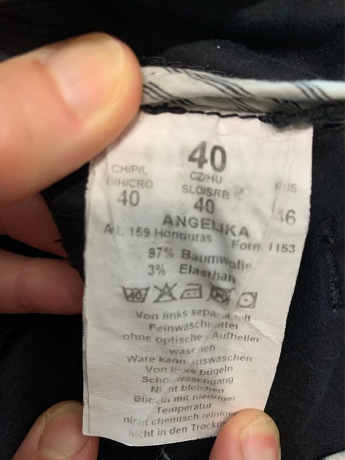 Pantalon Angelika noir taille 42 FR - photo numéro 5