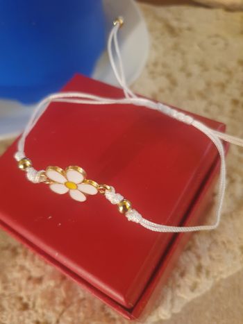 Bracelet enfant blanc fantaisie 