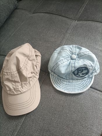 Lot de 2 casquettes