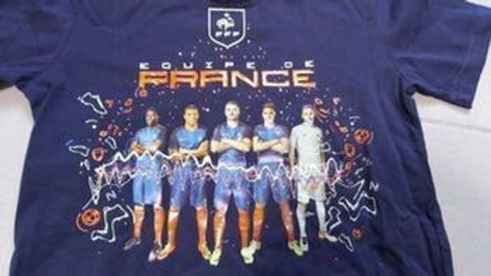 Tshirt Équipe de France FFF 8 ans - photo numéro 2