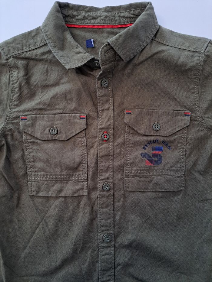 Chemise kaki ML garçon 3 ans comme neuve - photo numéro 4