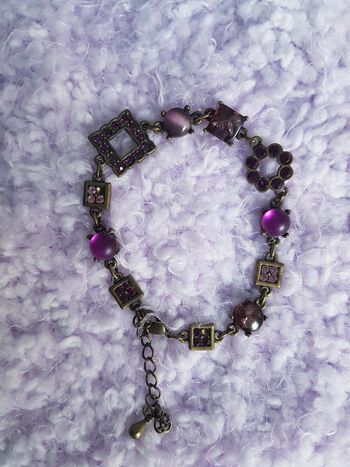 Bracelet vintage violet