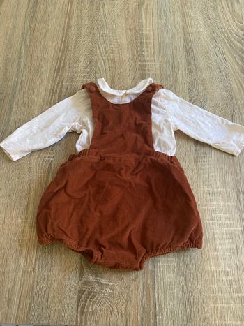 Combi short et tee shirt 6 mois Kiabi fille