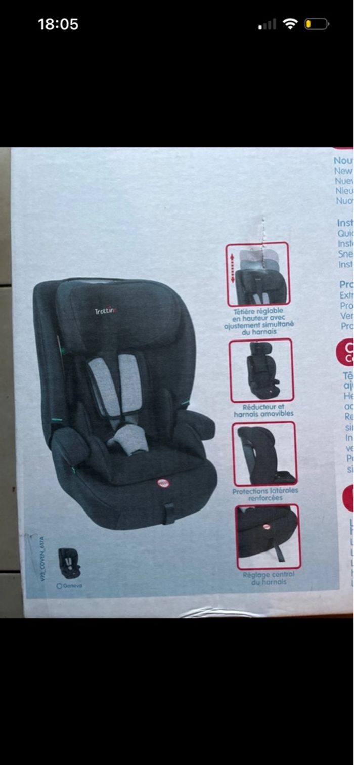 Siège auto évolutif trottine neuf - photo numéro 2