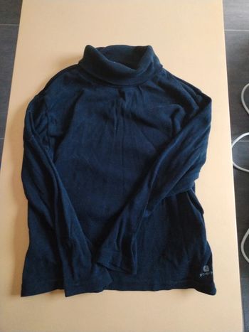 Tee shirt col roulé domyos 6 ans U