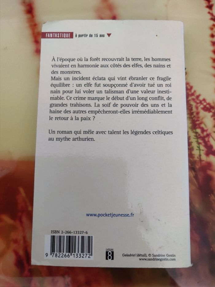 Livre / jean louis fetjaine / le crépuscule des elfes - photo numéro 2