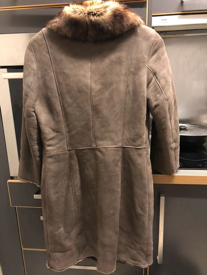 Manteau long en cuir - photo numéro 2