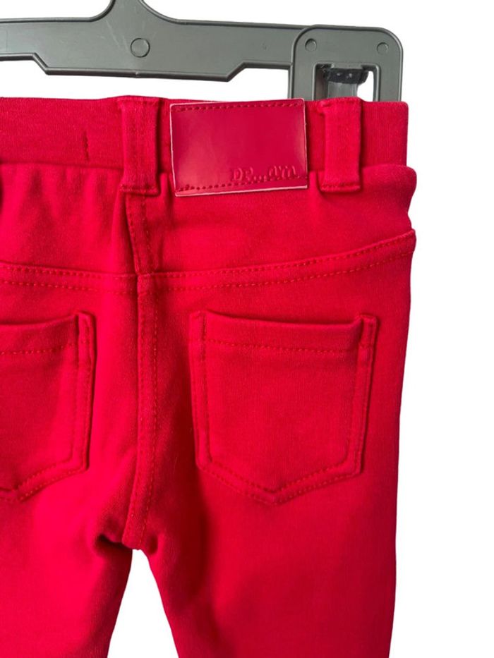 Tregging / legging épais rose fuchsia - DPAM 6 mois (68cm) - photo numéro 5
