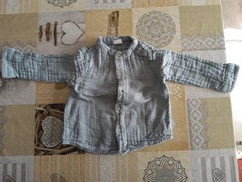 Chemise garçon 9 mois