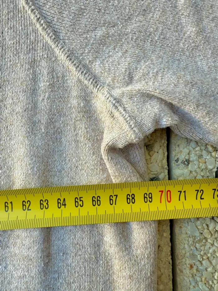 Pull col rond classique Ralph Lauren – Beige – Taille XXL - photo numéro 8