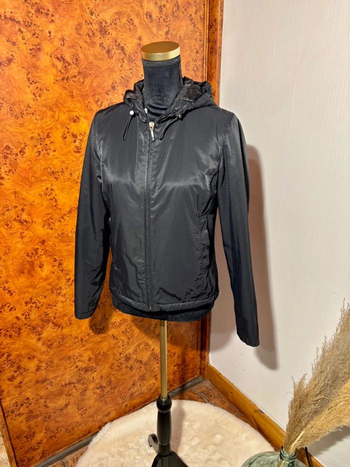 Coupe-vent matelassé Camaïeu - Taille 38 - noir - photo numéro 2