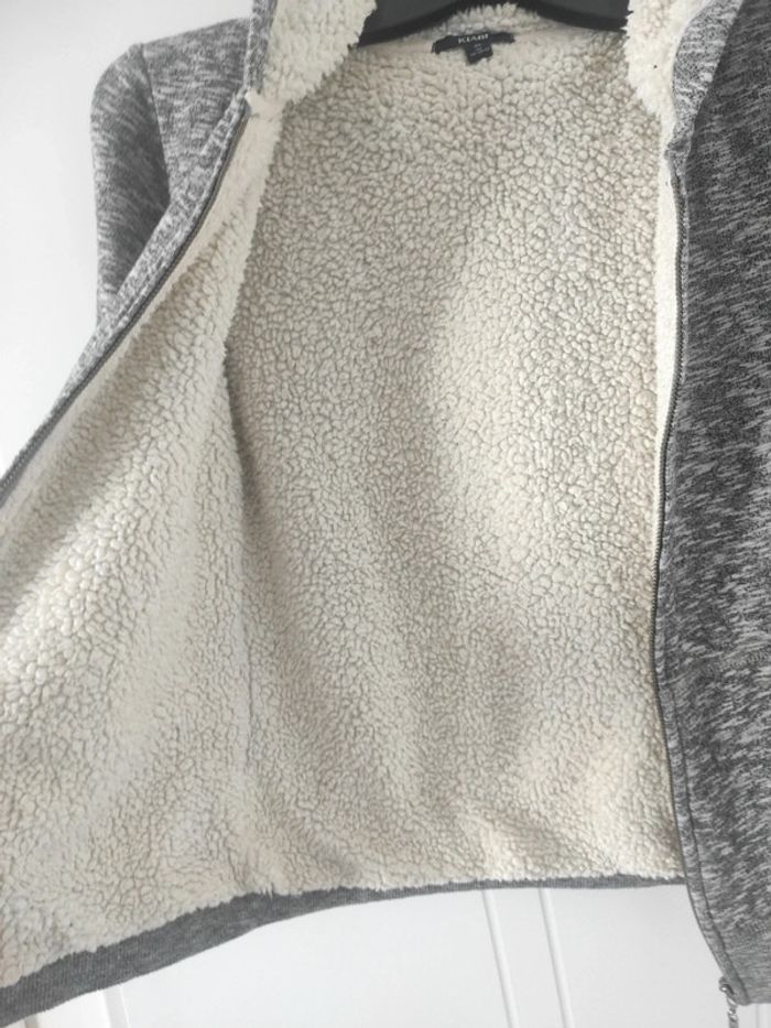 Veste jogging a capuche xs kiabi - photo numéro 2